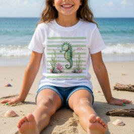 Camiseta Caballito de mar en el Jardín de las Mareas
