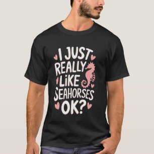 Camiseta Caballito de mar Me gustan mucho los caballitos de