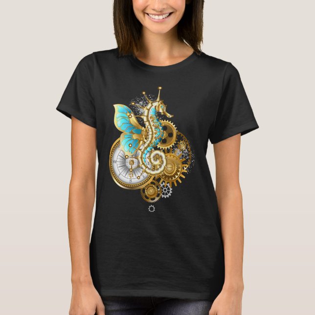 Camiseta Caballito de mar mecánico (Anverso)