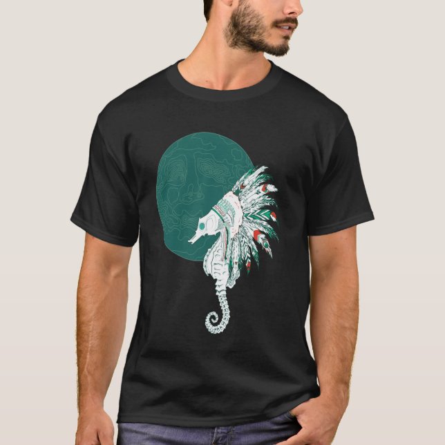 Camiseta Caballito de mar nativo (Anverso)