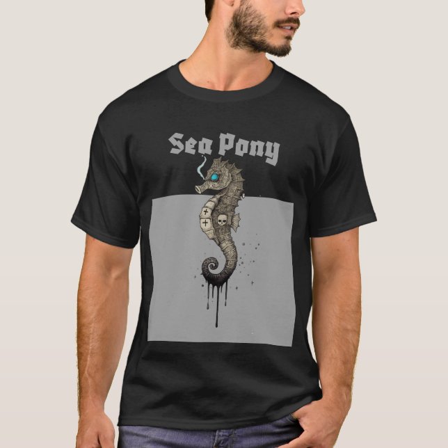 Camiseta Caballito de mar pony (Anverso)