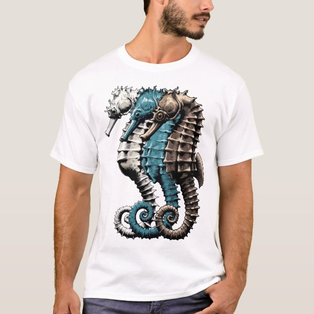 Camiseta caballitos de mar (Anverso)
