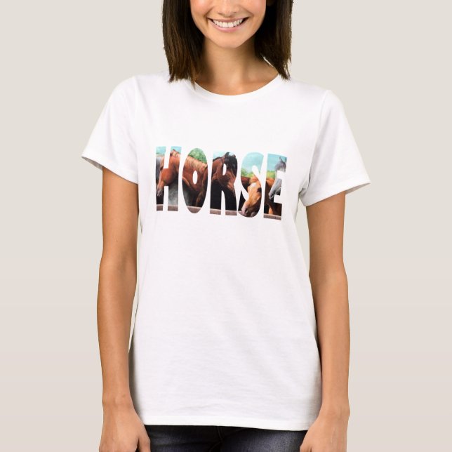 Camiseta Caballo (Anverso)