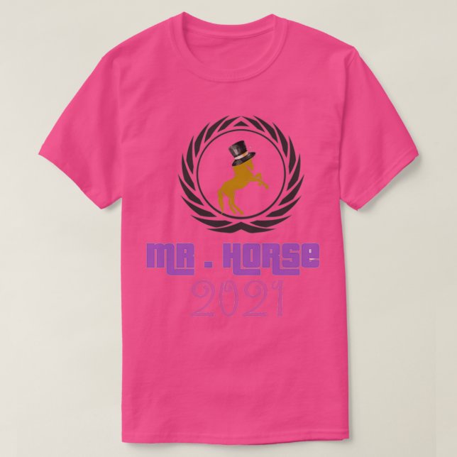 Camiseta caballo (Diseño del anverso)