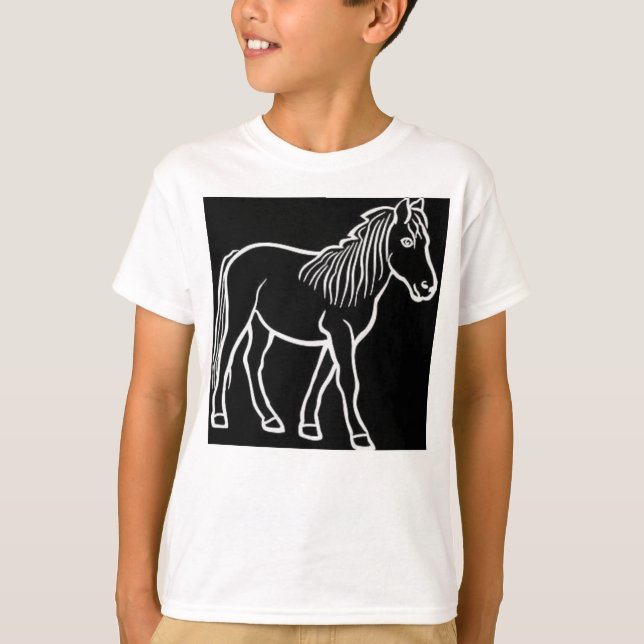 Camiseta Caballo (Anverso)