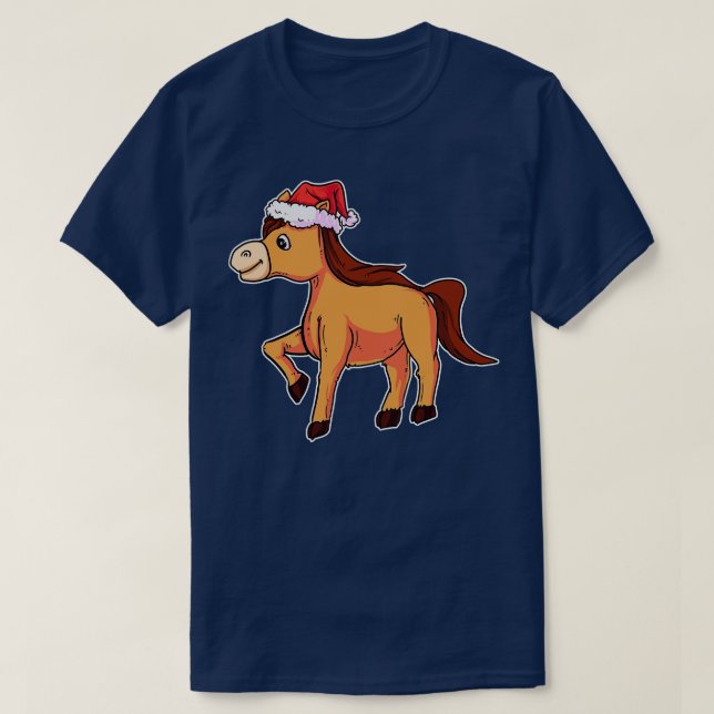Camiseta Caballo 1 navidades (Diseño del anverso)