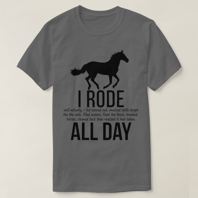 Camiseta Caballo 2 (Diseño del anverso)