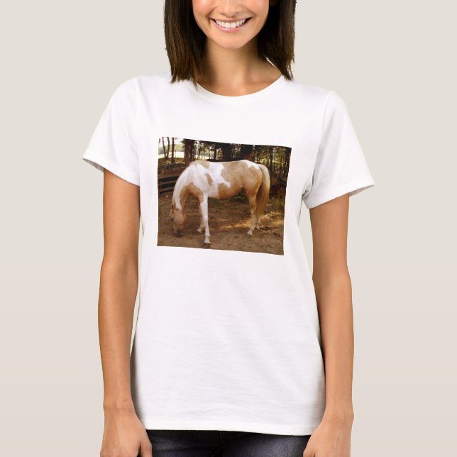 Camiseta Caballo 3, Camisas Damas (Anverso)