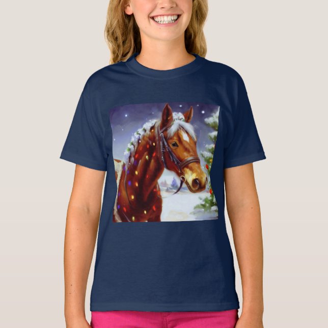 Camiseta Caballo 3 navidades (Anverso)