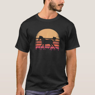 Camiseta Caballo A Caballo Semental Angustiado Retro Vintag