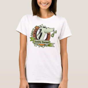 Camiseta Caballo afortunado del día de St Patrick