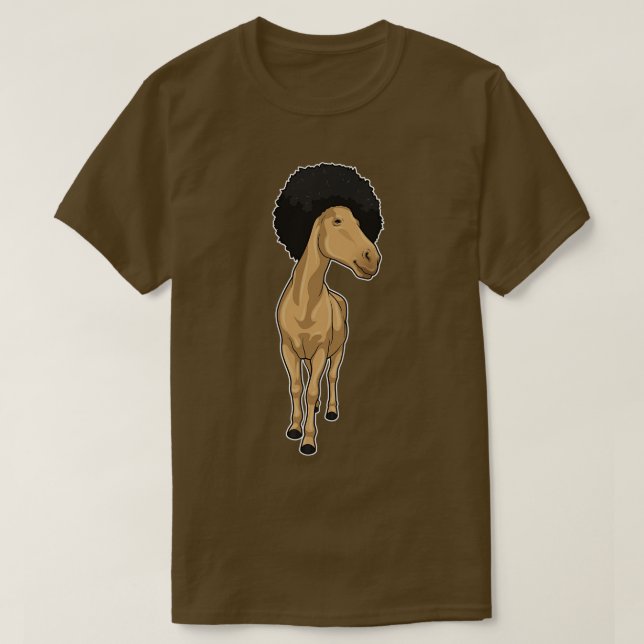 Camiseta Caballo Afro (Diseño del anverso)