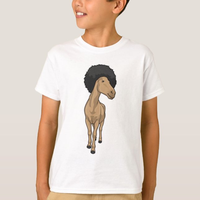Camiseta Caballo Afro (Anverso)