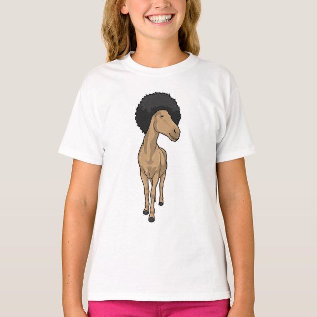 Camiseta Caballo Afro (Anverso)