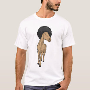 Camiseta Caballo Afro