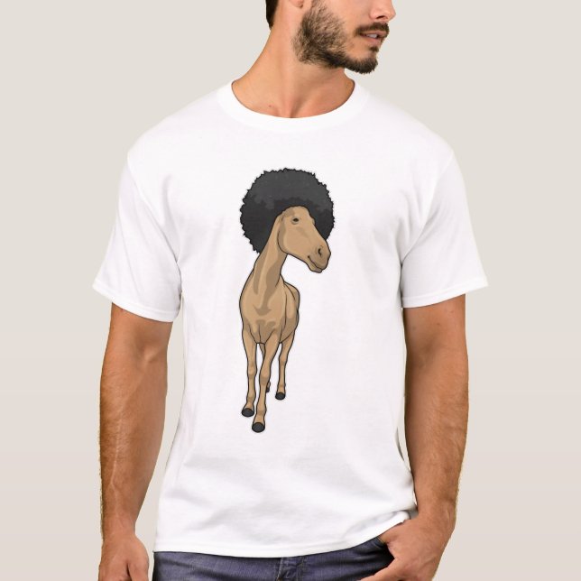 Camiseta Caballo Afro (Anverso)