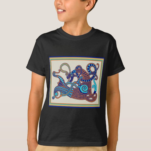 Camiseta Caballo Alado Celta (Anverso)