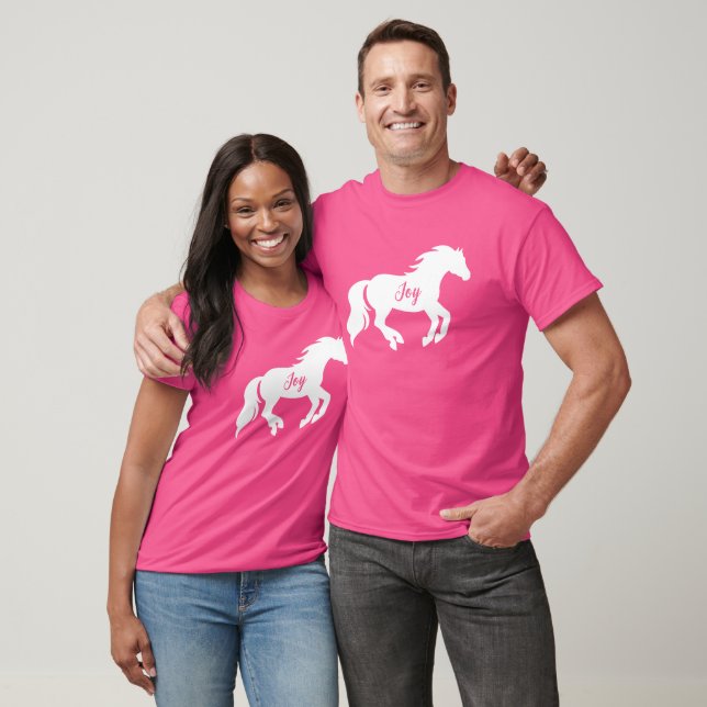Camiseta Caballo "Alegría" (Unisexo)