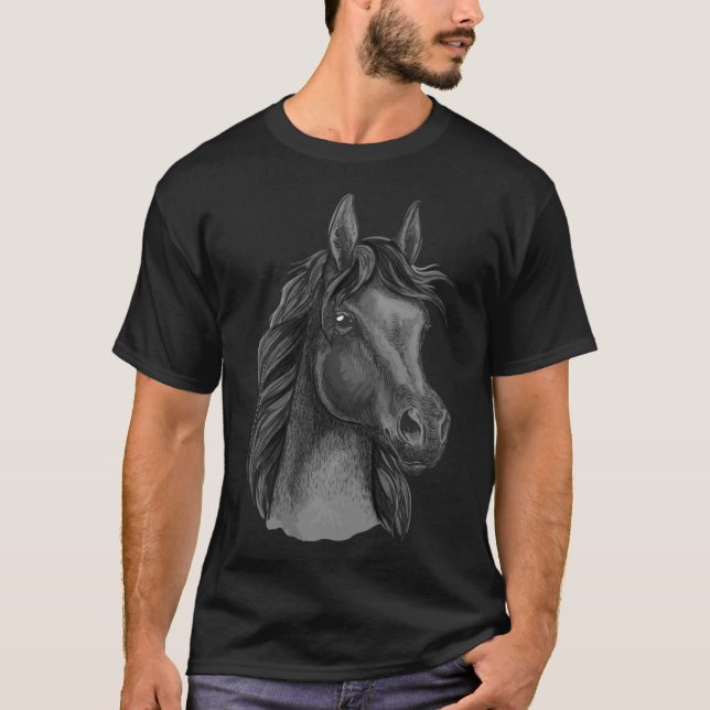 Camiseta caballo amadeus artsy (Anverso)