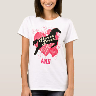 Camiseta Caballo Ana personalizado amante
