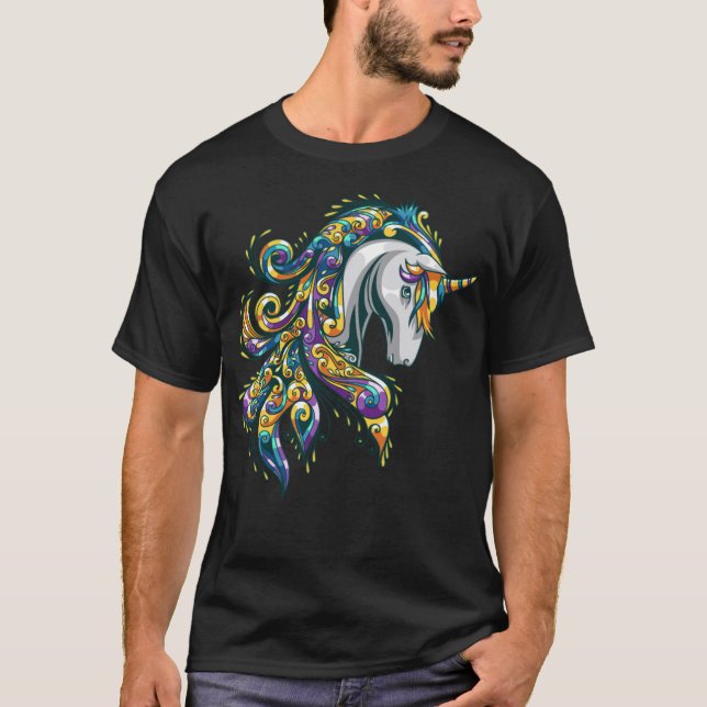Camiseta Caballo andaluz vaquero (Anverso)