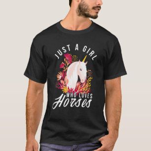 Camiseta Caballo animal Caballo cabalgando mujeres