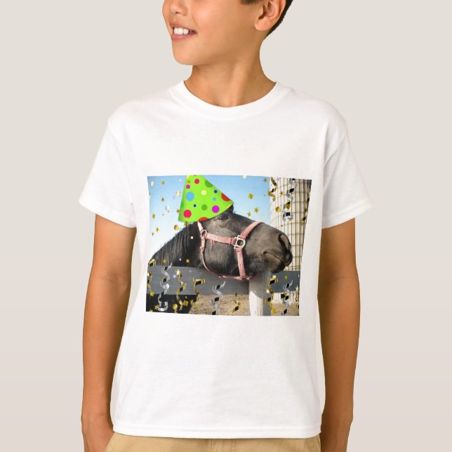Camiseta Caballo animal fiesta (Anverso)