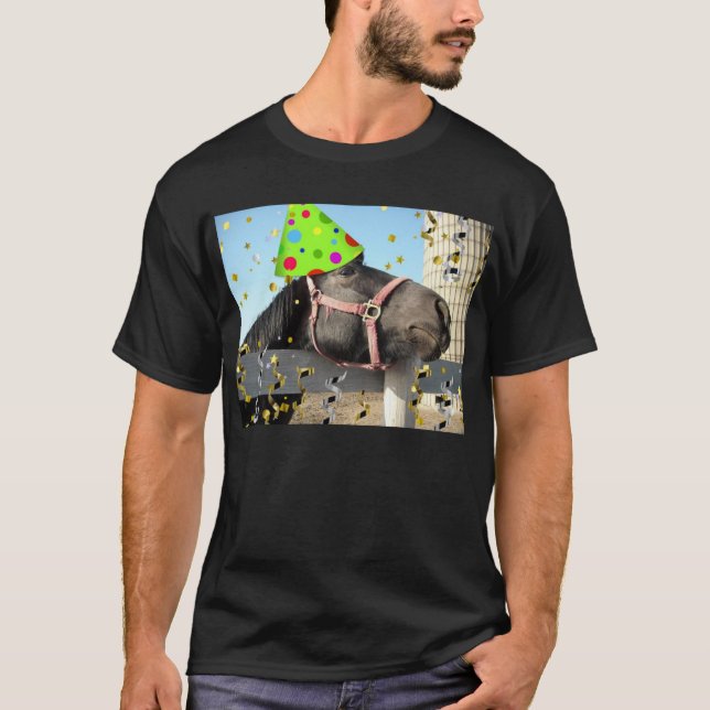 Camiseta Caballo animal fiesta (Anverso)