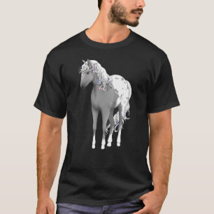 Camiseta Caballo Appaloosa de Gris Cute