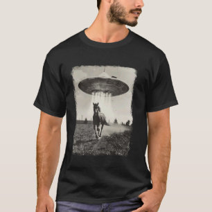 Camiseta Caballo Appaloosa OVNI Alien Extraterrestre Selfie