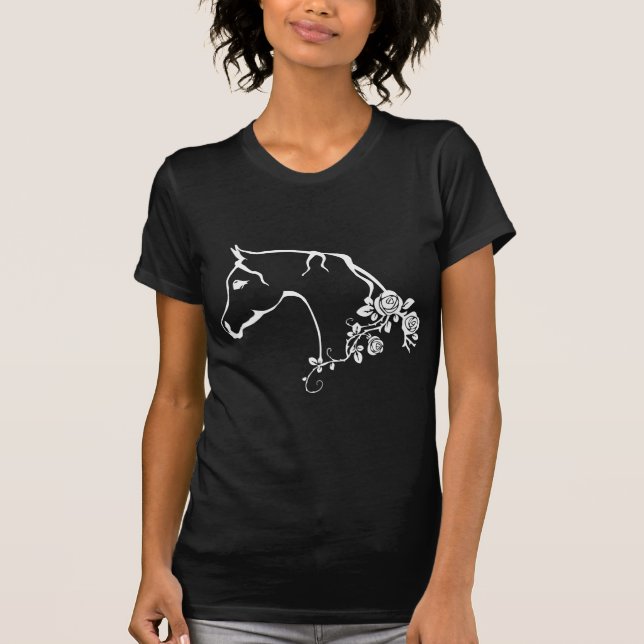 Camiseta Caballo árabe (Anverso)