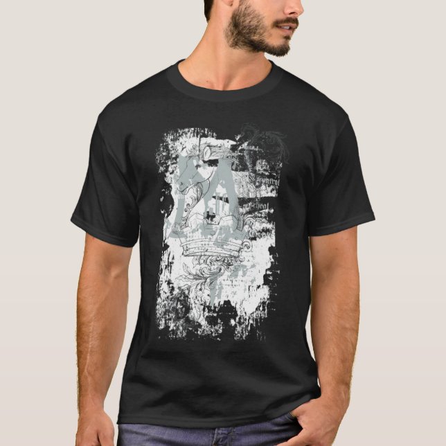 Camiseta Caballo árabe andaluz (Anverso)
