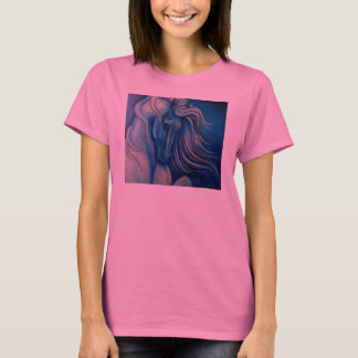 Camiseta Caballo azul del drama