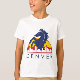 Camiseta Caballo azul Denver