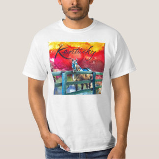 Camiseta Caballo azul en el Bluegrass