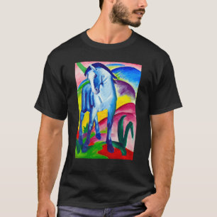 Camiseta Caballo Azul Franz Marc Expresionista Cubismo Mode