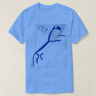 Camiseta Caballo Azul - Geoglifo de caballo blanco Uffingto