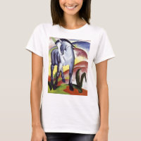 Caballo azul I de Franz Marc