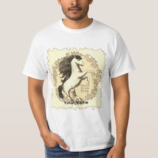Camiseta Caballo Bailarín  (Anverso)