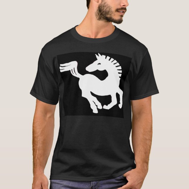 Camiseta Caballo blanco (Anverso)