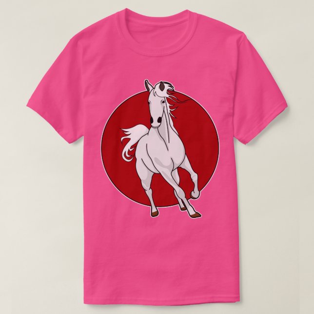 Camiseta Caballo blanco (Diseño del anverso)