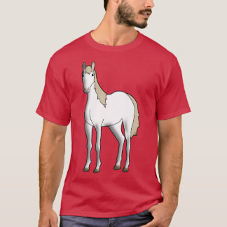 Camiseta caballo blanco