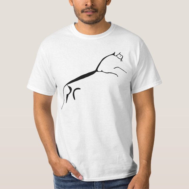 Camiseta Caballo blanco del castillo de Uffington (Anverso)
