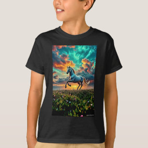 Camiseta Caballo blanco salvaje