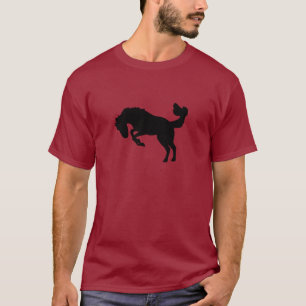 Camiseta Caballo Bucking del caballo salvaje