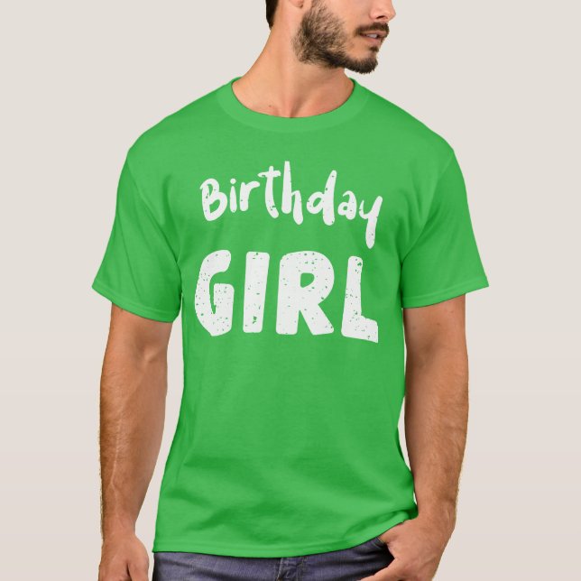 Camiseta Caballo Chica de Cumpleaños (Anverso)