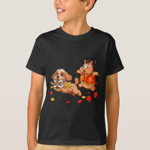 Camiseta Caballo Chino Apoo Divertidos Niños Hombres Mujere