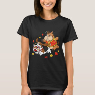 Camiseta Caballo Chino Apostar Perro Niños Hombres Mujeres