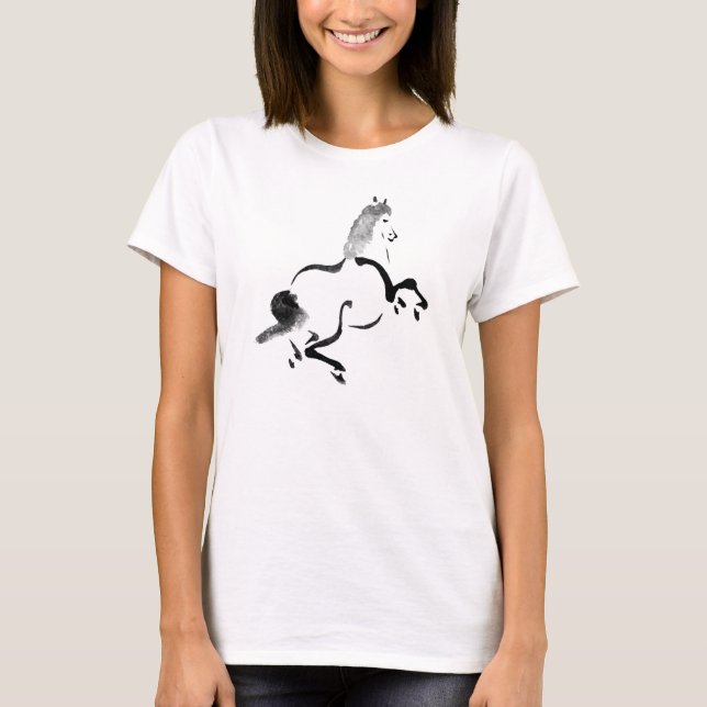 Camiseta Caballo chino vintage (Anverso)