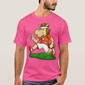 Camiseta Caballo como jugador con zapatos